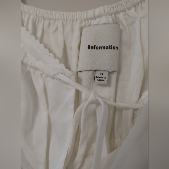 Reformation Rhett Organic Cotton Midi Dress - Picture 10 of 13